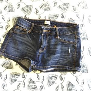 Sneak peek Dark wash denim jean shorts